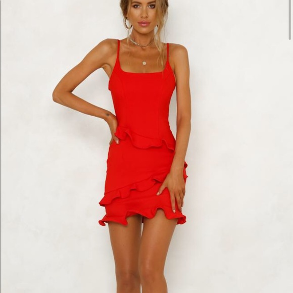 Hello Molly Dresses & Skirts - Hello molly red dress